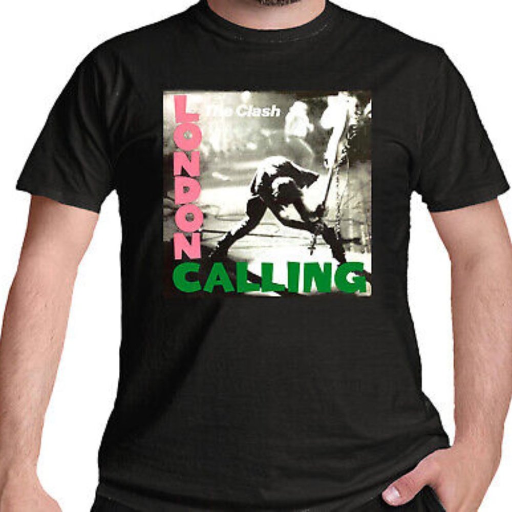 The Clash London Calling Album Tshirt